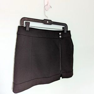 French Connection Black Side Zip Mini , sz 4